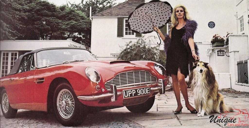 1965 Aston Martin DB6 Brochure Page 1